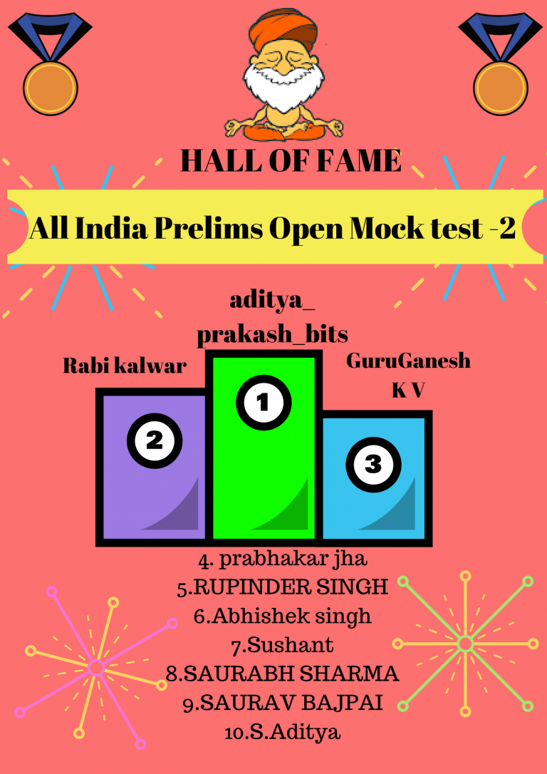 IASbaba's ALL INDIA PRELIMS OPEN MOCK TEST 2-RESULT, RANK AND ANALYSIS ...