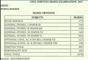 highest marks in upsc mains essay