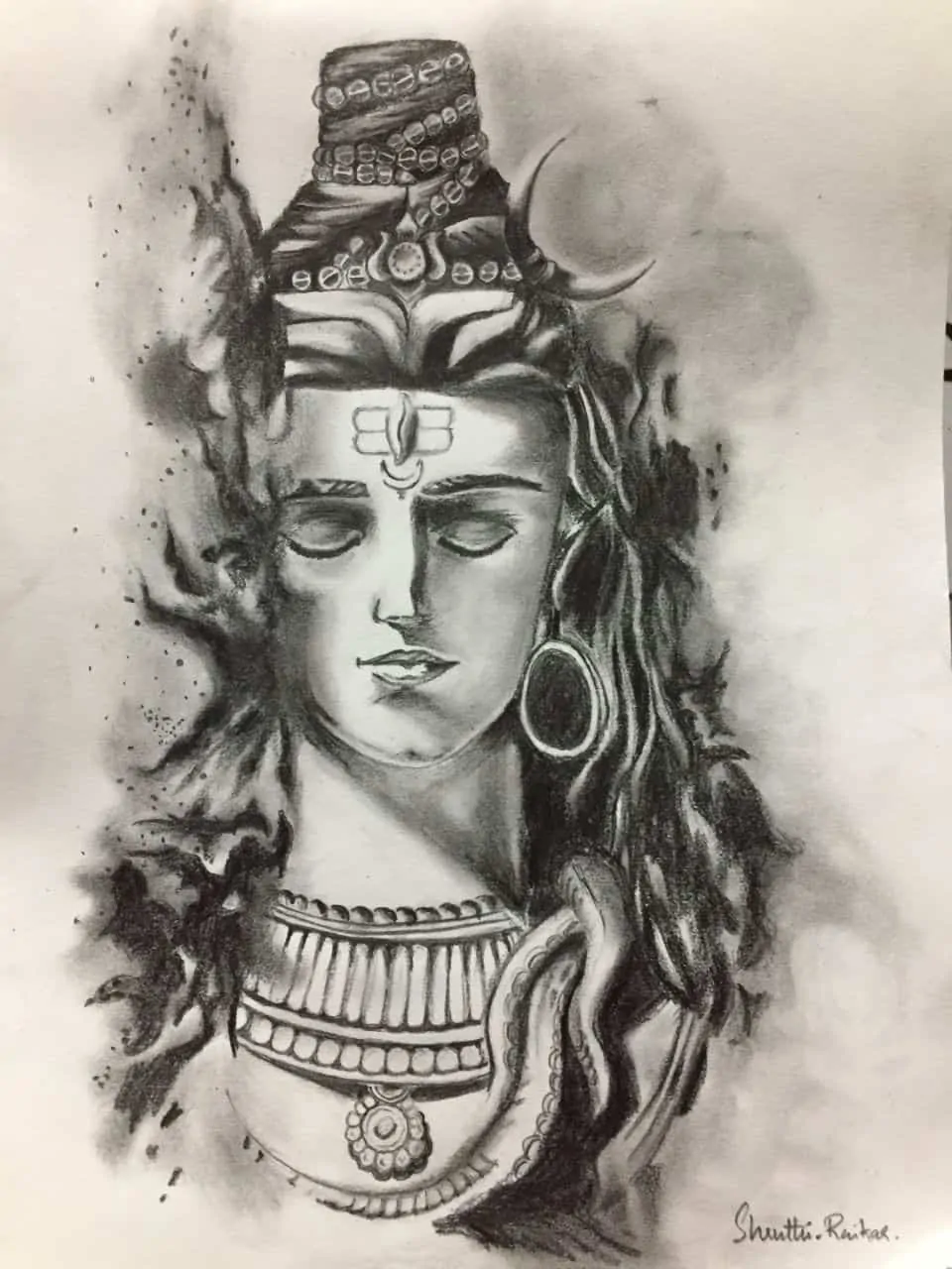 IASbaba - Catharsis- Pencil Sketching by Dr.Shruthi raikar 1