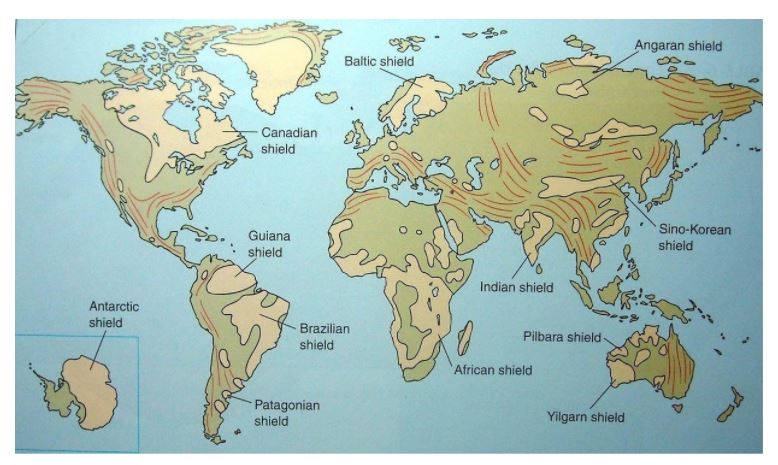 canadian shield map