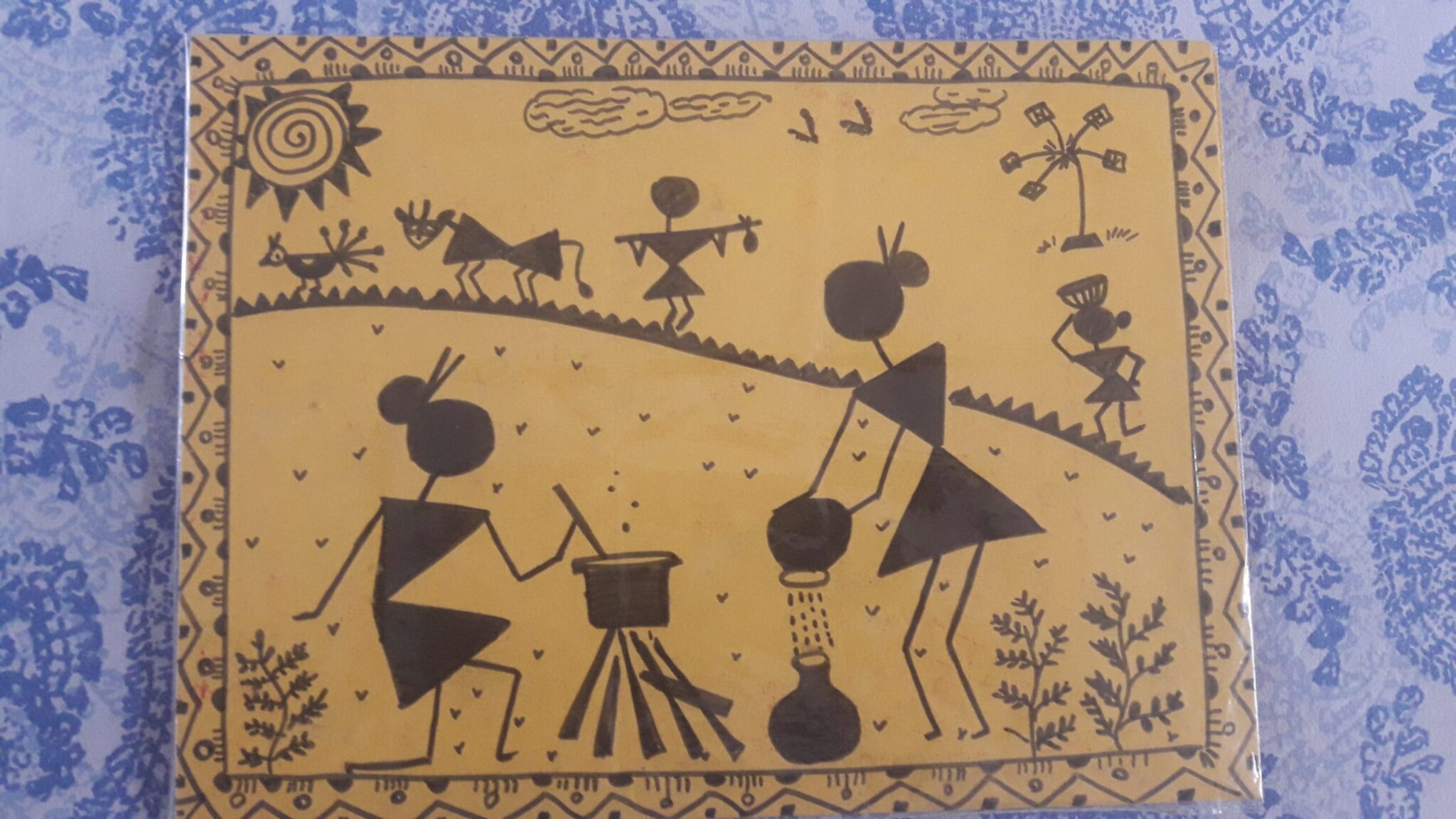 Catharsis Unlock Your Talent & Creativity WARLI PAINTING