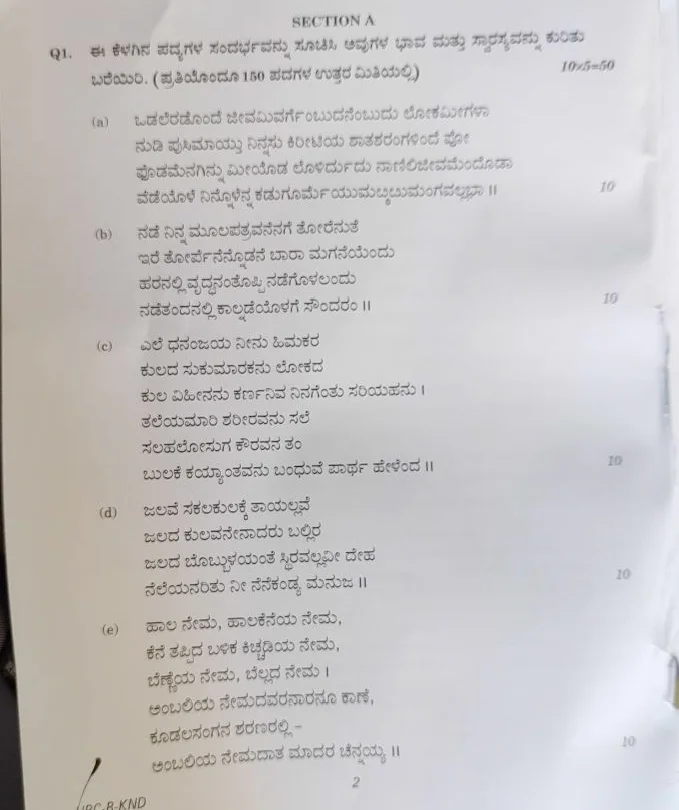 [UPSC Mains 2020] KANNADA LITERATURE OPTIONAL (PAPER 1 & 2) – UPSC ...