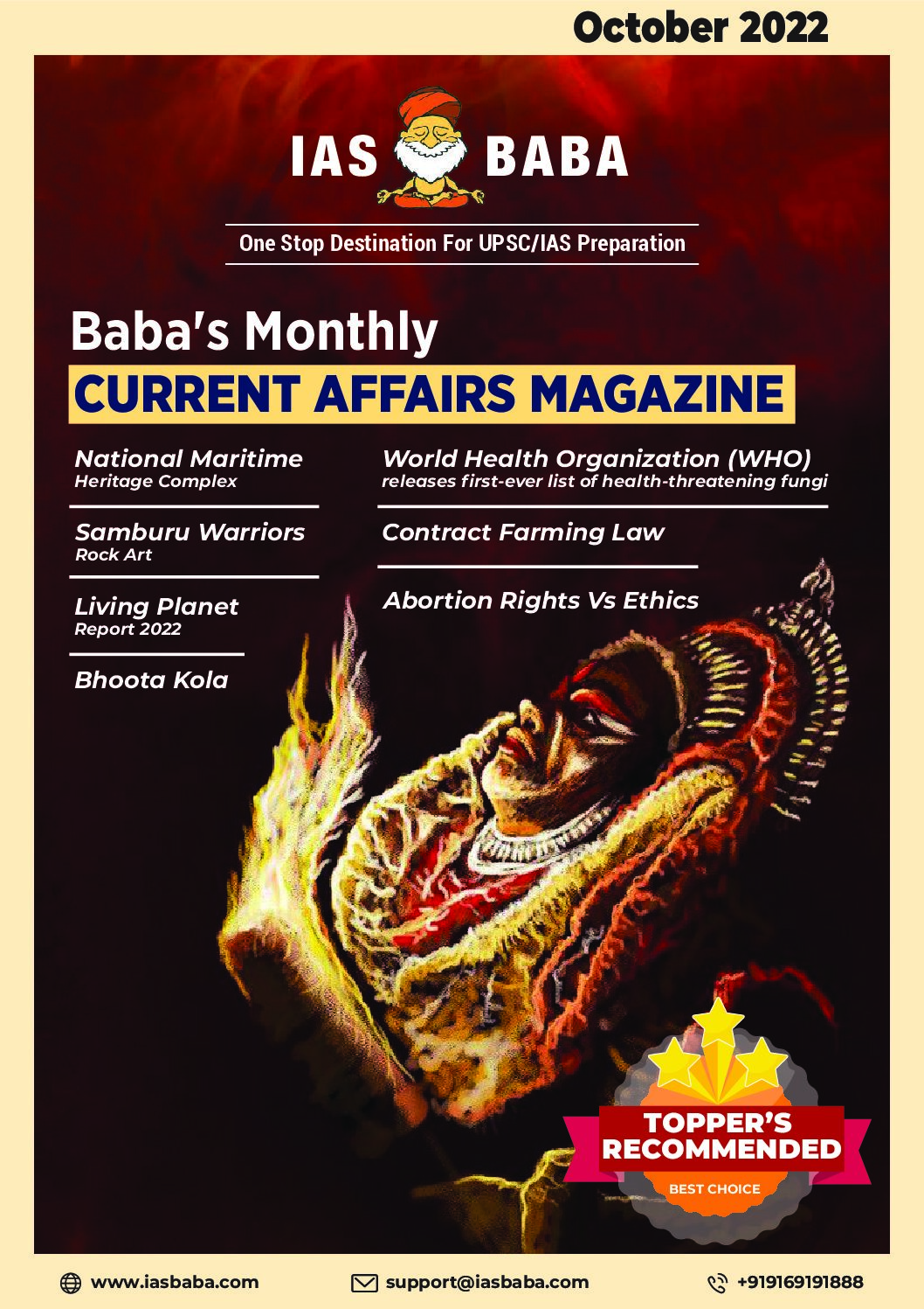 Current Affairs Ias Upsc Revamped Current Affairs Magazine October 2022 Iasbaba 3690