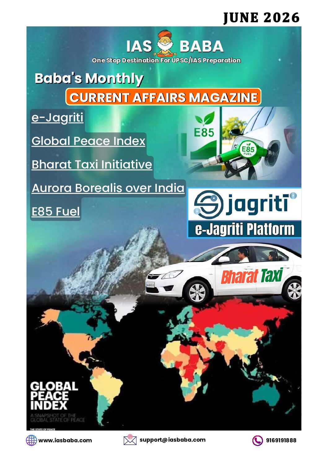 IASBABAS Current Affairs Monthly Magazine June 2026